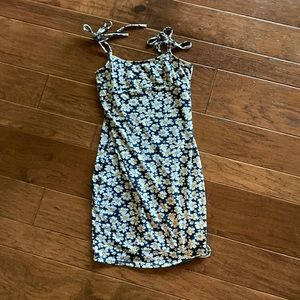 Floral mini dress